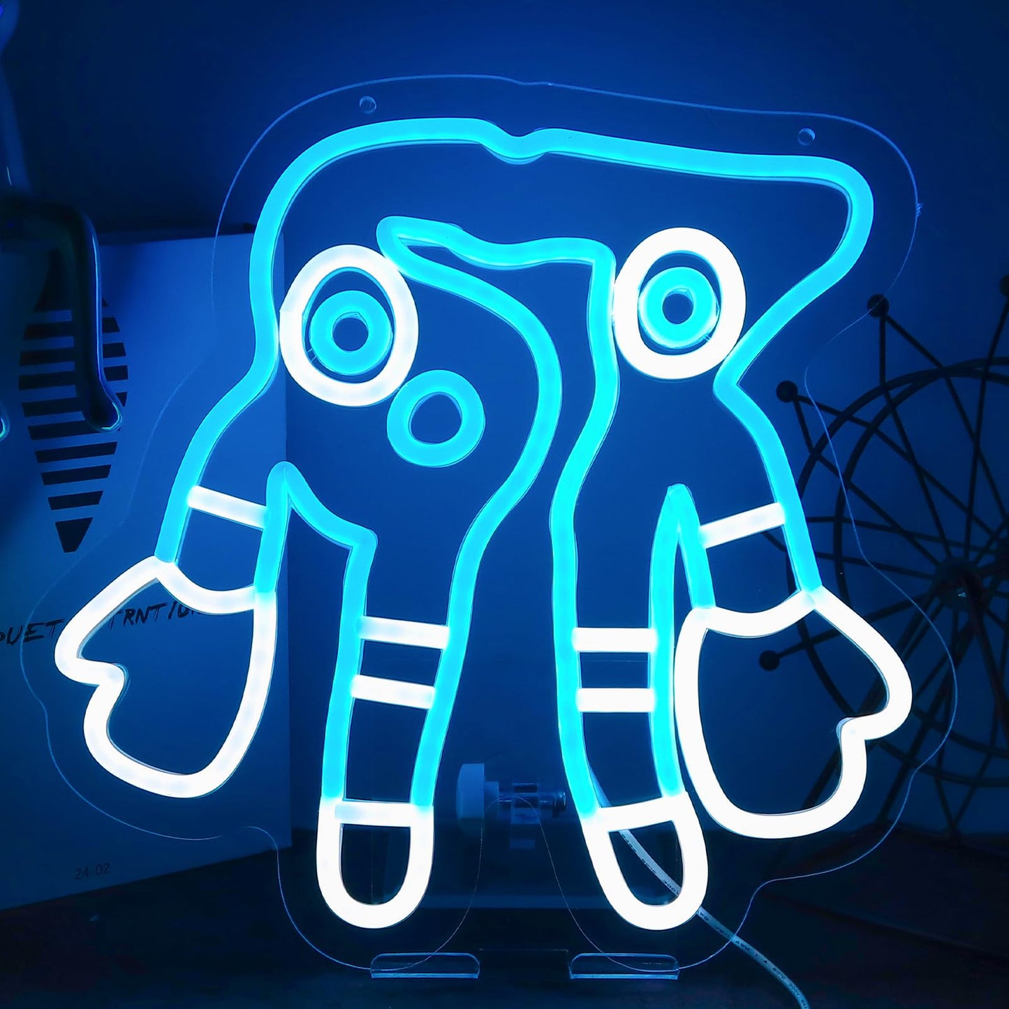 Game Neon Sign, Dimmable 67 Funny Figures Wall Light Decor for Bedroom Club Cafe Bar Funny Fans Birthdays Gifts12.6 * 12.2Inch
