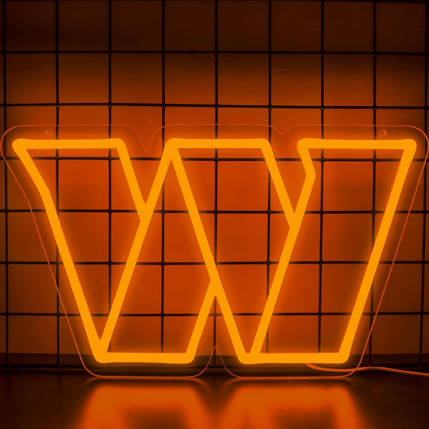 BNBIDEN Commander Football Neon Signs Led Sign for Wall Decor Rugby Team Light Up Sign Suitable for Man Cave Office Bar Pub Wall Art Gifts for Teen Boys