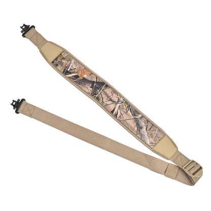 SPG Crossbow Strap Fits Most Model - Adjustable Crossbow Sling Strap Non-Slip Pad Crossbow Sling Two Points Camo Shoulder Strap with Heavy Duty Webbing for Crossbow Accessory (Khaki Camo)