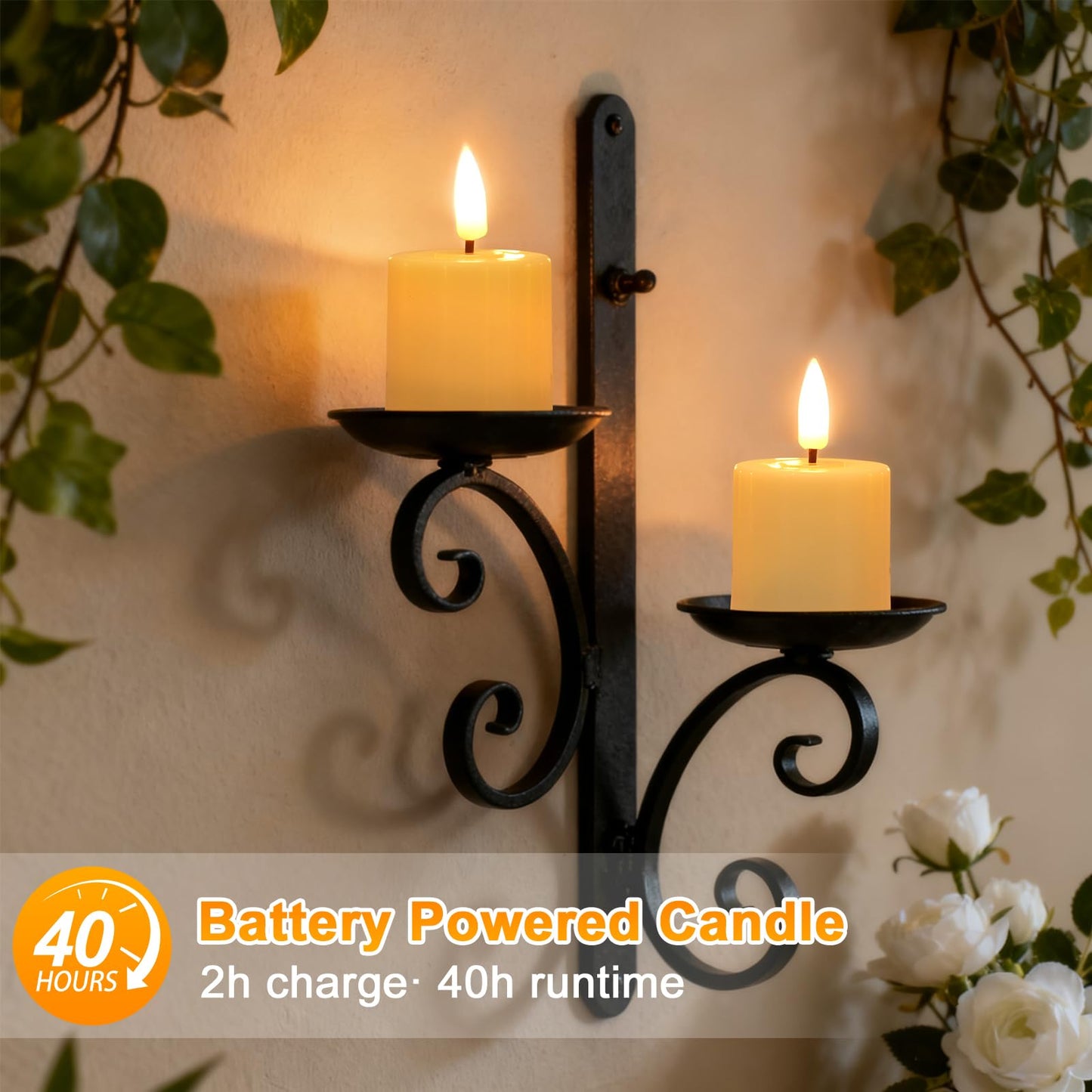 SUPERSUN Rechargeable Flameless Candles with Remote Timer & Magnetic Charging Base, 12 Pack LED Tea Lights Candles Battery Operated,Small Votive Candles for Christmas, Halloween, Wedding, Home Decor