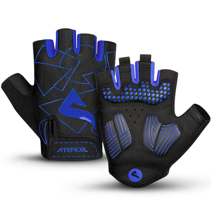 ATERCEL Cycling Gloves - Men's Bicycle Gloves for Cycling, Workout, Gym, Training, Weight Lifting, Outdoor, Dirt Bike, Mountain Bike, Riding