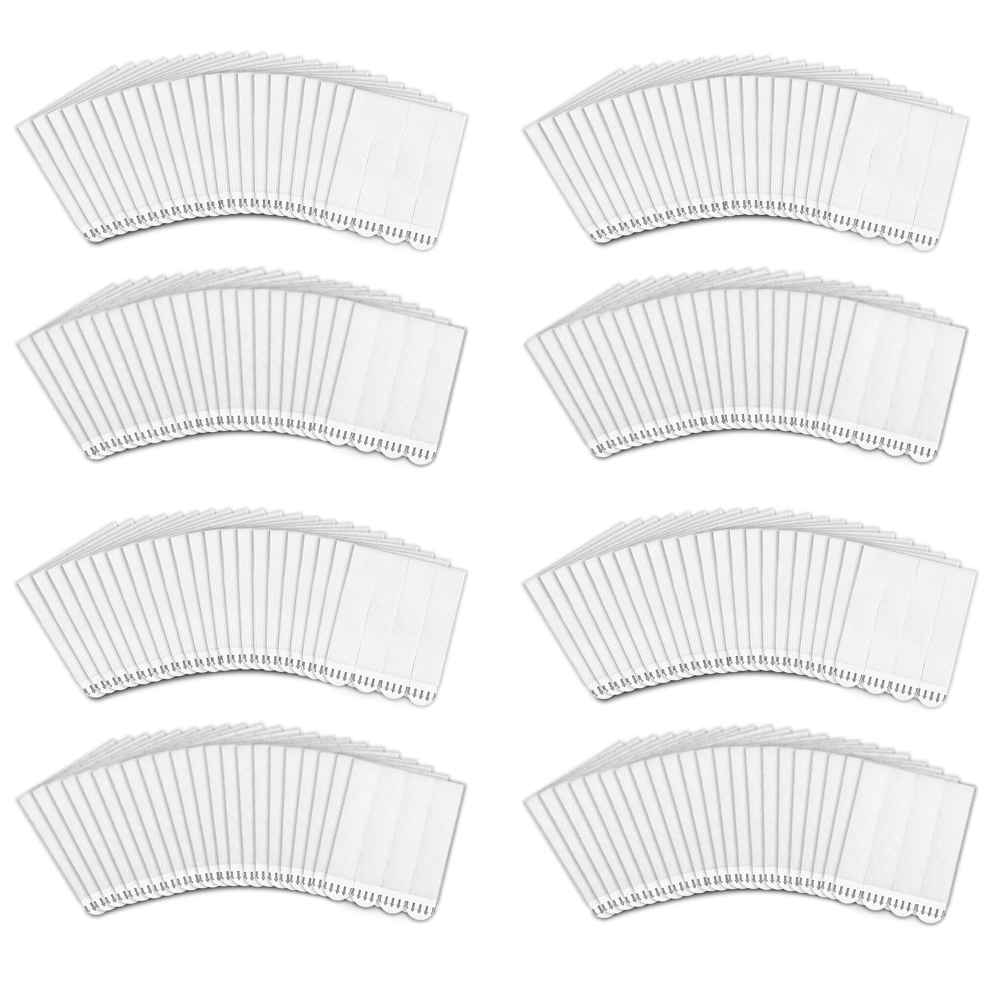 MOVELYST 240-Pairs(480 Strips) Medium Picture Hanging Strips Heavy Duty, Removable Hook and Loop Tape, Waterproof Adhesive Strips for Frame Hanging