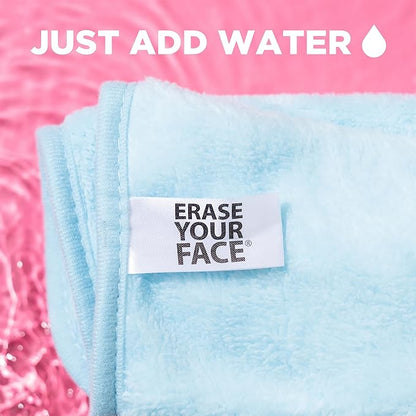 ERASE YOUR FACE Reusable Makeup Remover Cloths