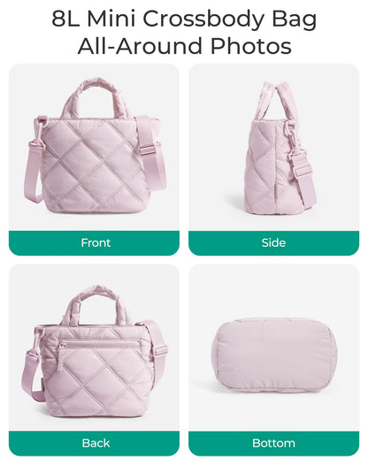 BAGSMART Crossbody Bags for Women, Small Crossbody Bag Cross Body Purse Mini Tote Travel Purse Shoulder Handbags Wallet