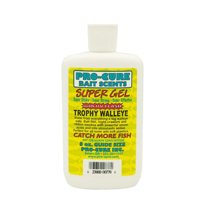 Pro-Cure Trophy Walleye Super Gel, 8 Ounce