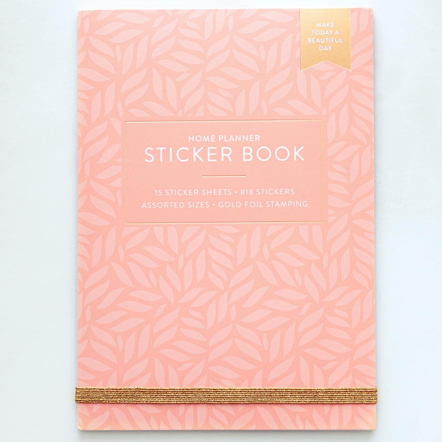 Passionate Penny Pincher Home Planner Sticker Book 1st Ed | Pack of 15 | 766 Total Stickers | Assorted Sizes | 5x7 Sheets | Gold Foil Stamping | Fun Stickers for Home Planners, Journals and More