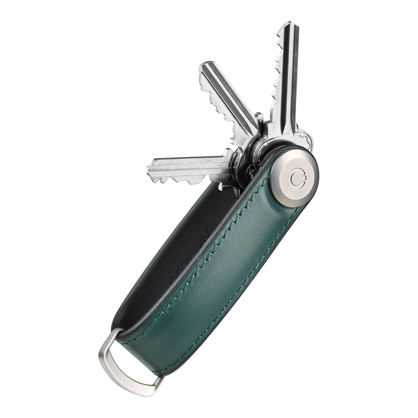 orbitkey Key Organiser Hybrid Leather (Pine Green)