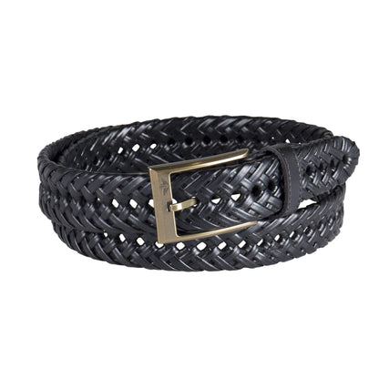 Dockers Men's Leather Braided Casual and Dress Belt