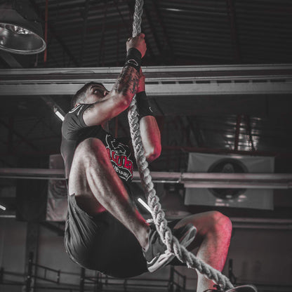 Perantlb Outdoor Climbing Rope for Fitness and Strength Training, Workout Gym Climbing Rope, 1.5'' in Diameter, Length Available: 10, 15, 20, 25, 30, 50 Feet