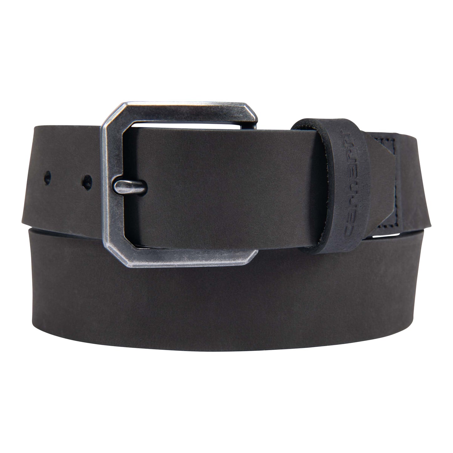 Carhartt Men's Saddle Leather Belt, Black, 40