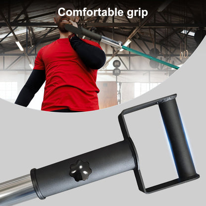 powerfeng Viking Press Landmine Handle Attachment: T-bar Row Attachment for 2-Inch Olympic Barbell Home Gym Equipment