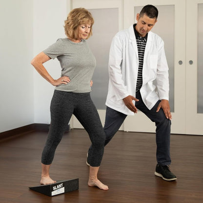 OPT Slant Boards - Foam Wedge Incline for Calf & Ankle Rehab | Stretching Equipment for Achilles, Plantar Fasciitis & Shin Splints