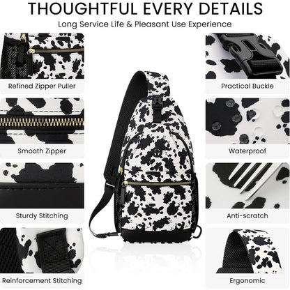 Small Crossbody Purses Bags for Women Men Travel, Chest Sling Bag Women Casual Cross Body Bag for Woman Sling Backpack