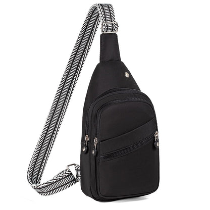 Crossbody Sling Bag Small Sling Backpack, Cross Body Bag Chest Bag for Women Men Travel Hiking Daypack