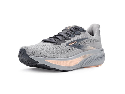 Brooks Women's Ghost 17 Alloy/Blackened Pearl/Peach 8.5 Medium