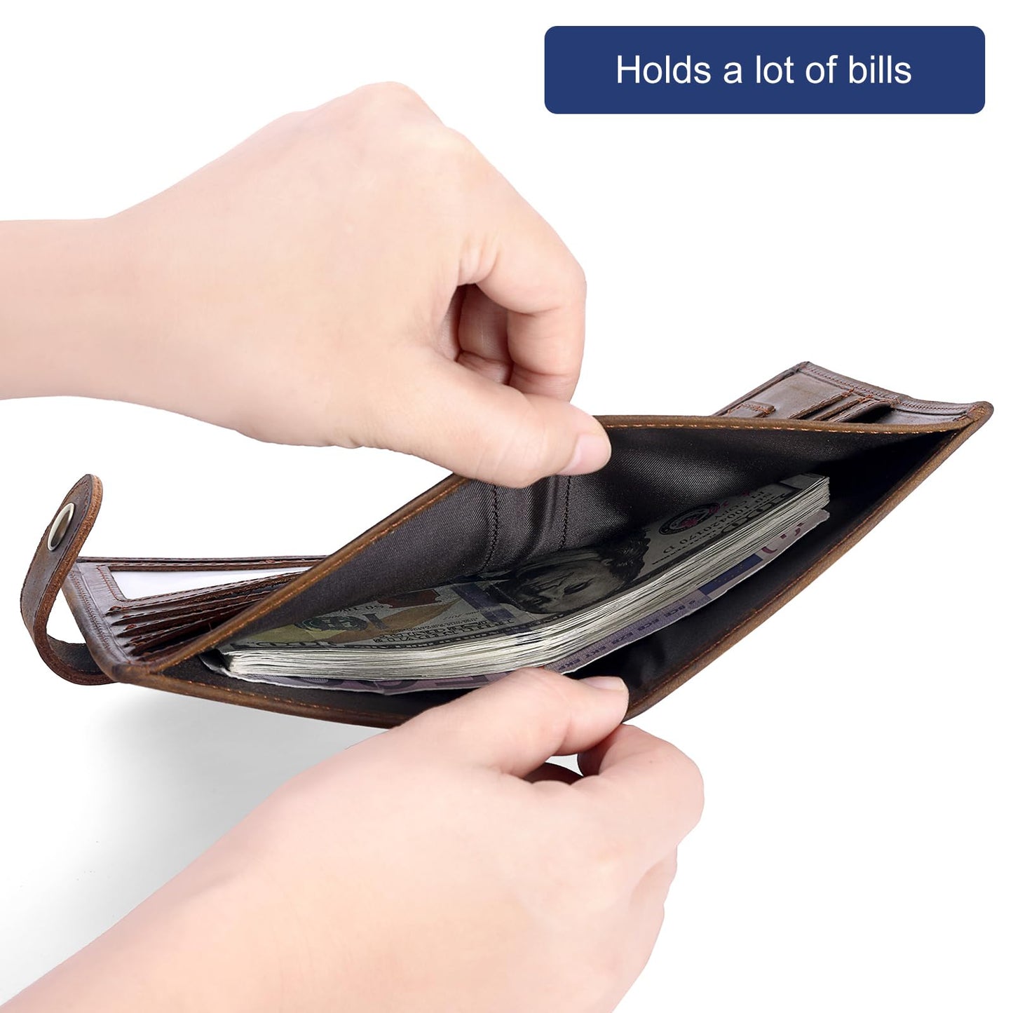 RFID Blocking Passport Wallet Travel Passport Holder Cover for Men and Women