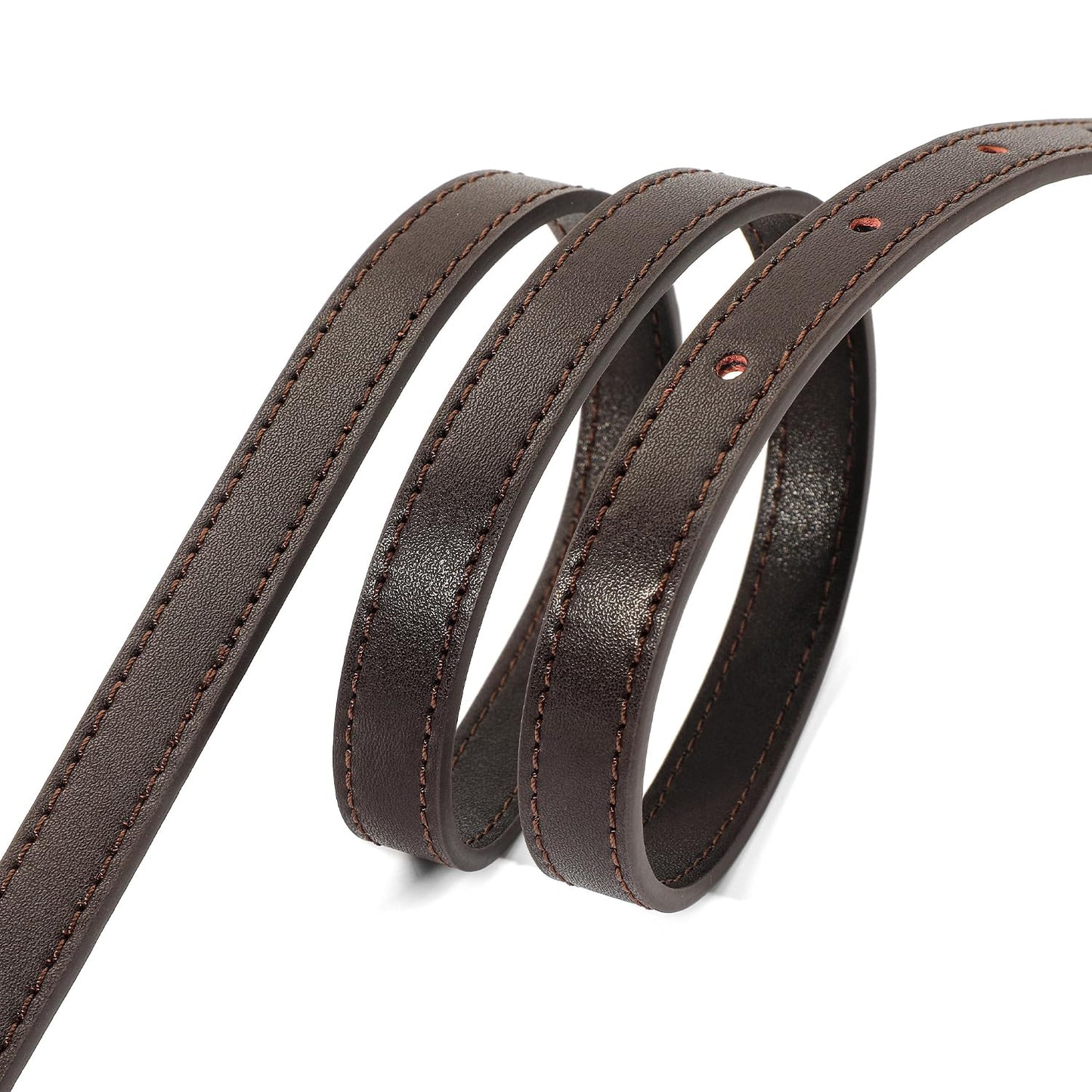 RYYXZXL Vachetta Leather Replacement Adjustable Shoulder Strap for L V Handbag Replacement Bag Strap (width: 0.6in-coffee color)