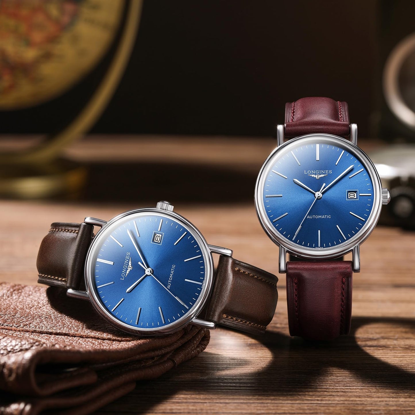 Getalia Luxurious leather Watch Band, Top Grain Genuine Leather Vintage Oil Wax, 18mm 19mm 20mm 21mm 22mm Quick Release Replacement Retro Straps for Men and Women, Thick & Soft (Wine Red Width:20mm)