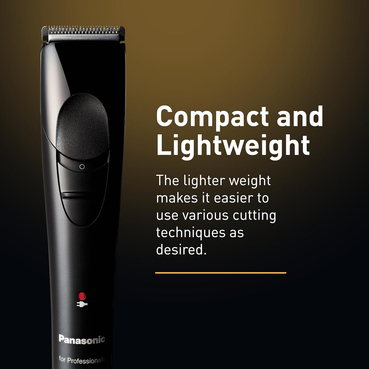 Panasonic ER-GP21 Professional Cordless Hair Clipper for Finishing and Detailed Trimming