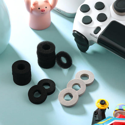 Zonon 18 Pieces Precision Rings Aim Assist Rings Precision Target Motion Control Compatible with Xbox One, Xbox Series X, Switch Pro and Scum Controller Grips (6 Hard, 6 Soft and 6 Easy) [Video Game]