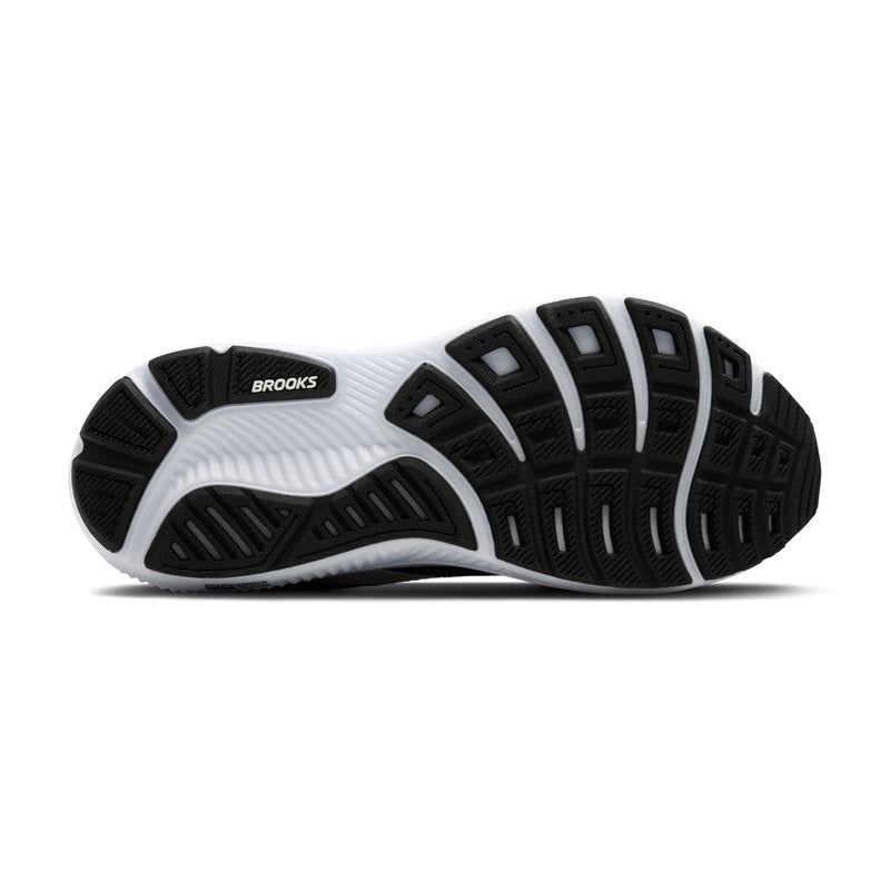 Brooks Men’s Ghost 17 Neutral Running Shoe - Black/Grey/White - 15 Medium