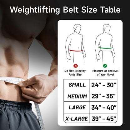 MANUEKLEAR 10mm Thick & 4inch Wide Weight Lifting Belt Lever, Lever Belt Weightlifting for Men and Women, Powerlifting Lever Gym Belt for Squat Deadlift Workout (Black, M(29-35inches))