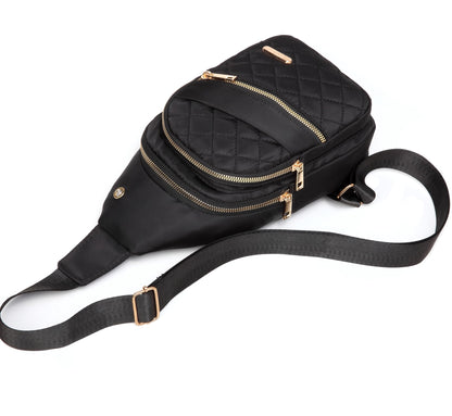 Crossbody Sling Bag Small Sling Backpack, Cross Body Bag Chest Bag for Women Men Travel Hiking Daypack