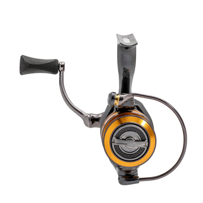 Lew’s Custom Lite 200 SS Spinning Fishing Reel, Size 200 Reel, 10+1 Bearings, 6.2:1 Gear Ratio, Tanso Tech Frame, Shallow Spool, Aluminum Speed Gears, Hybrid Carbon Drag, Reversible Retrieve, Gray