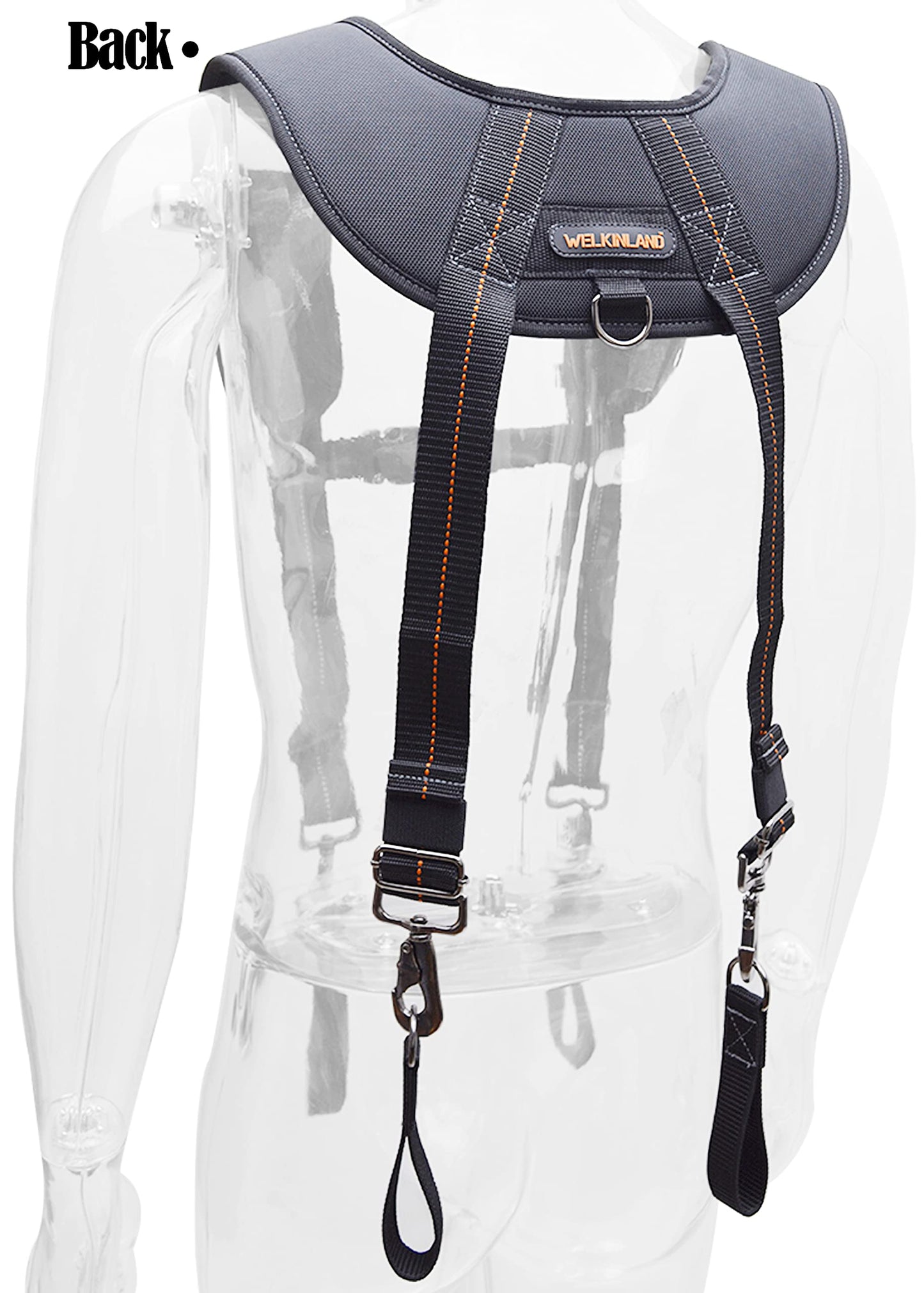WELKINLAND Tool belt suspenders for men, Nail bag suspenders, Tool bag construction suspenders carpenter