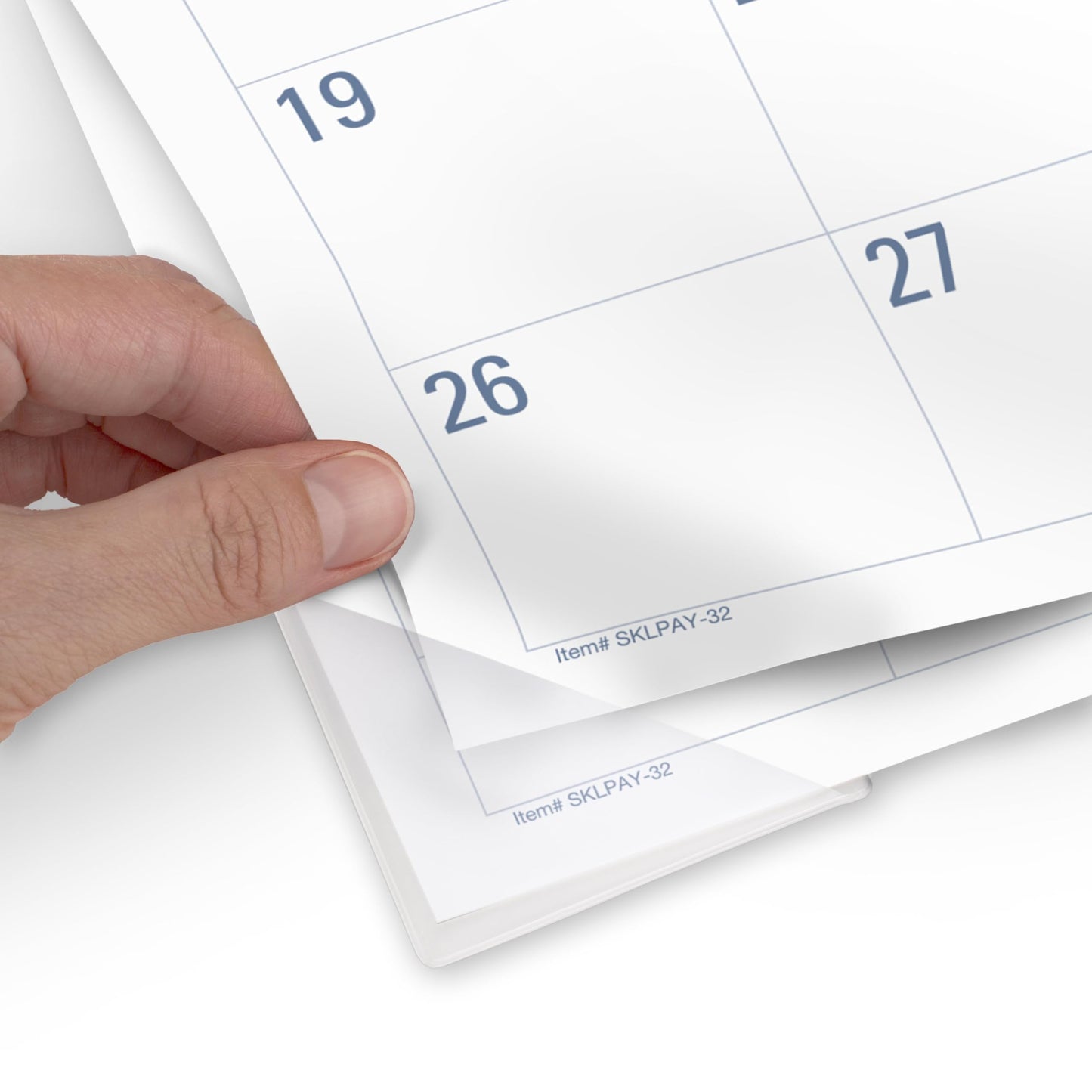 AT-A-GLANCE Desk Calendar 2026-2027 Planning Pad, Academic 12-Month July-June, Monthly, 21-3/4" x 17" Standard, Easy-to-Read, Unruled Daily Blocks (SKLPAY32)