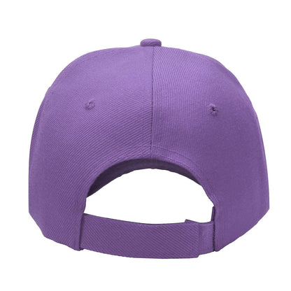 Falari Baseball Cap Adjustable Size for Running Workouts and Outdoor Activities All Seasons (2pk Black & Lavender)
