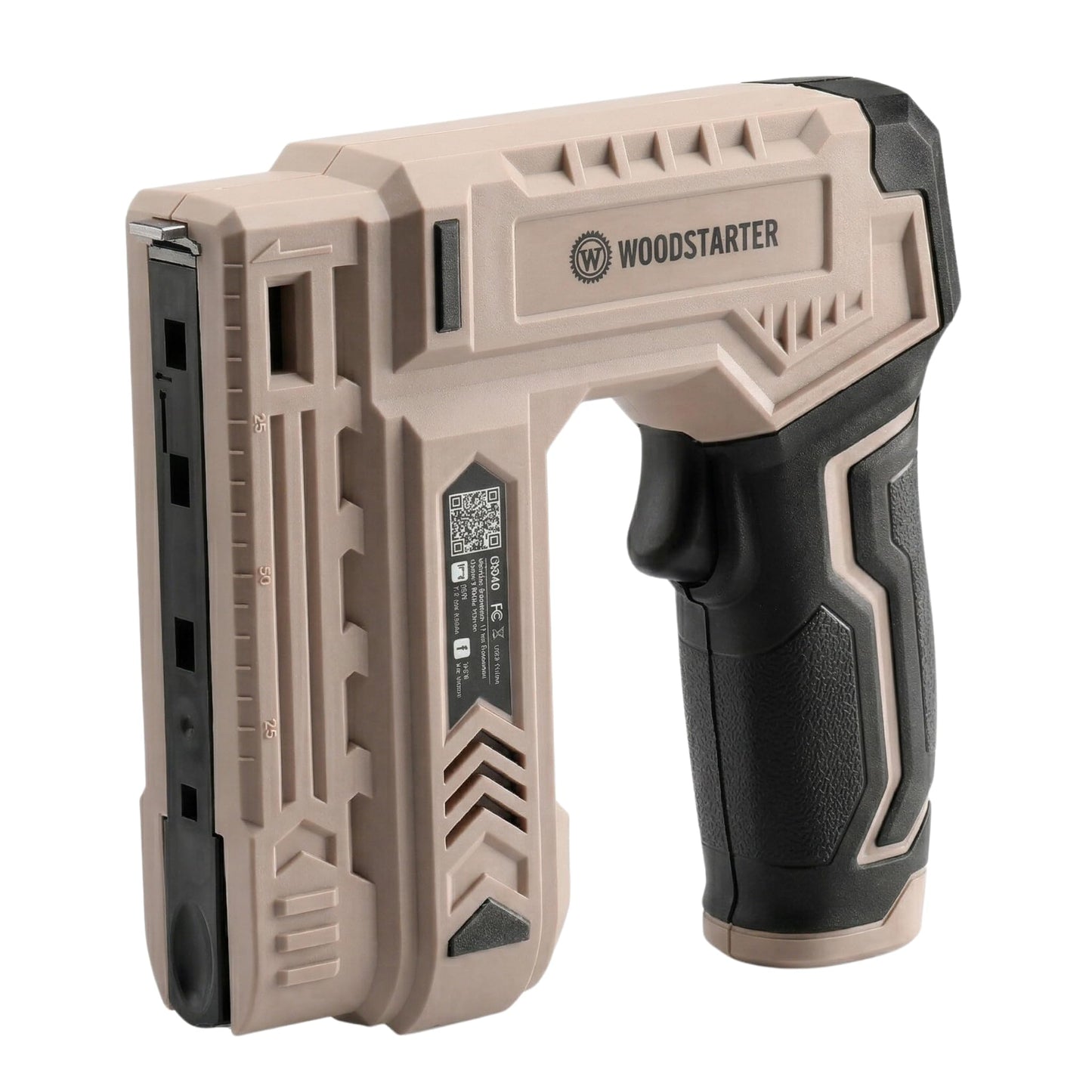 WOODSTARTER 2-in-1 Cordless Electric Staple Gun - 4V Rechargeable, Versatile for Multiple Scenarios