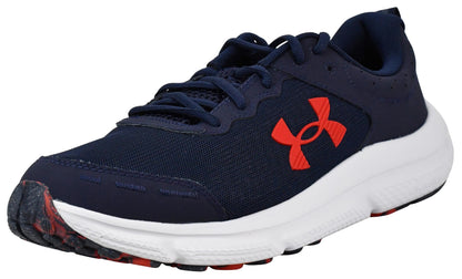 Under Armour Men's Charged Assert 10, (410) Midnight Navy/Midnight Navy/Red, 7, US