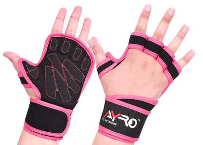 AYRO Workout Gloves for Men & Women – Gym Gloves for Men, Weight Lifting Gloves, with Wrist Support, Breathable Palm Padding, Non-Slip Grip – Ideal for Gym, Fitness, Cross Training, Cycling Gloves