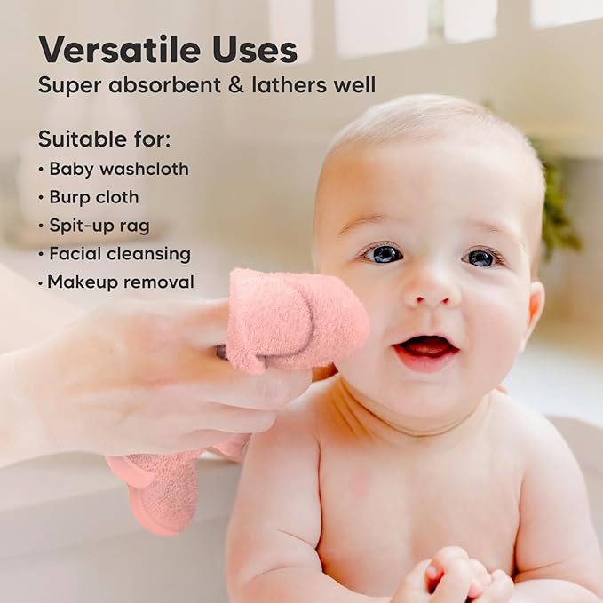 6-Pack Baby Washcloths