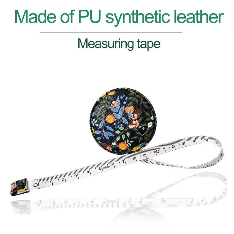 Tape Measure Measuring Tape for Body Tailor Cloth Fabric Sewing Knitting Craft Weight Loss Measurements Retractable 60-inch 1.5 Meter Push Button Dual Sided Tape Measure