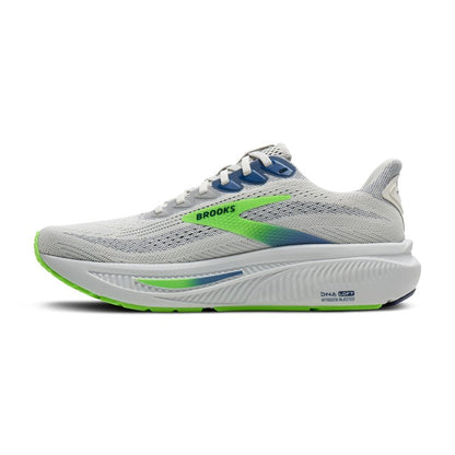 Brooks Men's Ghost 17 Trainers, Oyster Beacon Blue Gecko, 12.5 US