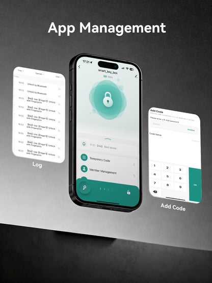 NexusLab Combination Lock, Locker Lock & Gym Locker Lock with TUYA App, High-Security, IP67 Rated, Zinc Alloy Anti-Corrosion, Perfect for Gym/School Locker, Privacy Safe