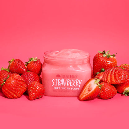 Tree Hut Coco Colada Shea Sugar Scrub, 18 oz, Ultra Hydrating and Exfoliating Scrub for Nourishing Essential Body Care