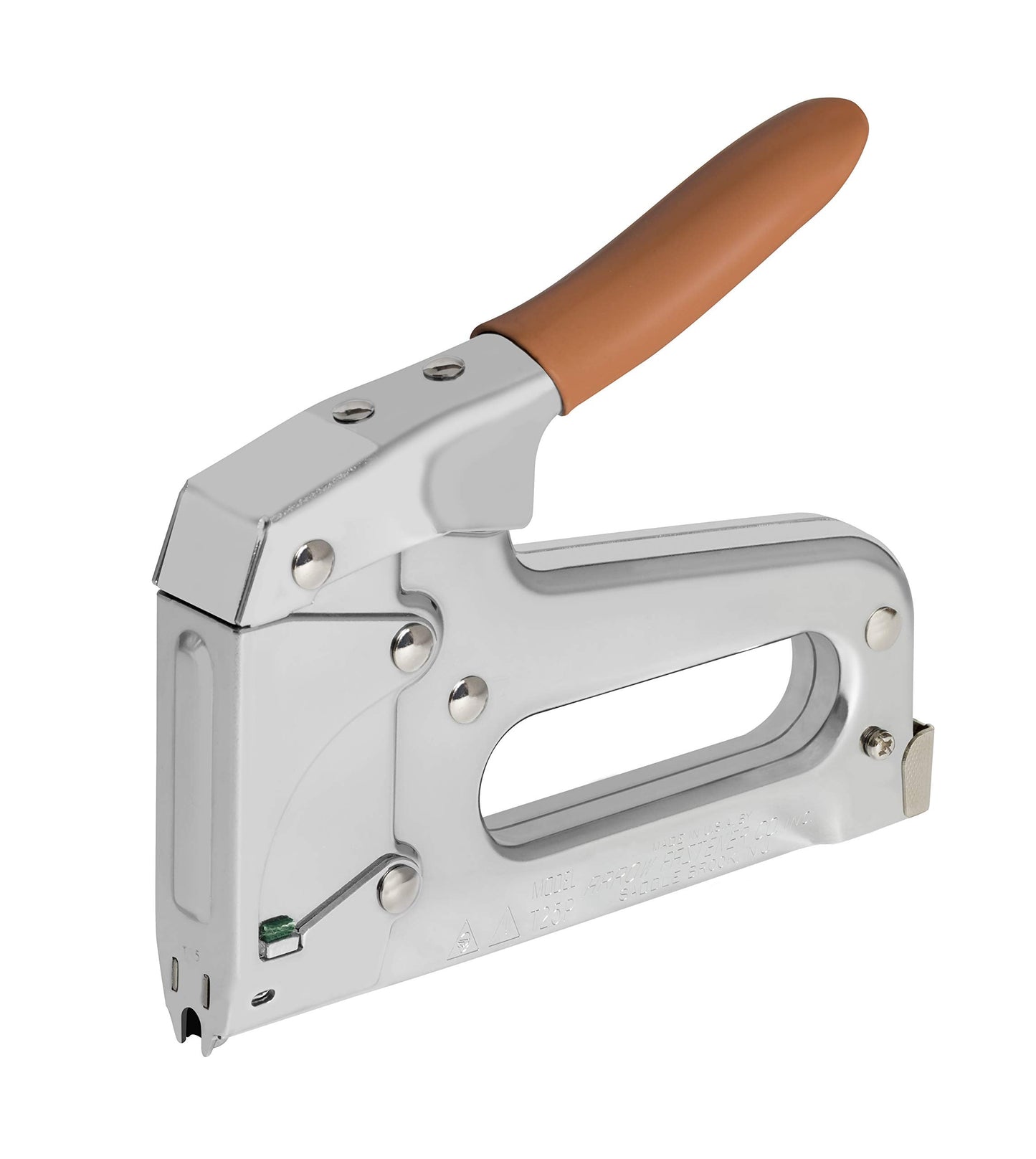 Arrow T25 Heavy Duty Staple Gun for Low Voltage Cables and Wires up to 1/4-Inch Diameter - Silver