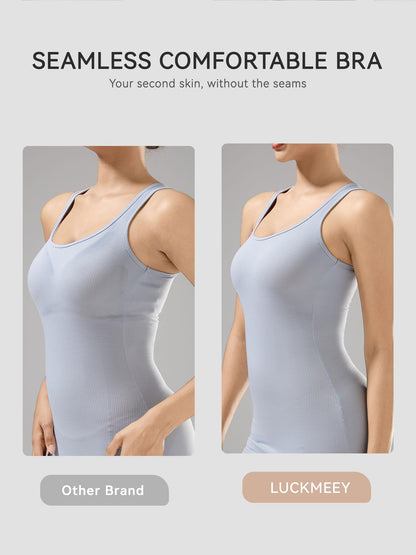 LUCKMEEY Bras for Women No Underwire Wireless Bras - Seamless Push Up Full Coverage Bralettes Comfortable Everyday Bra