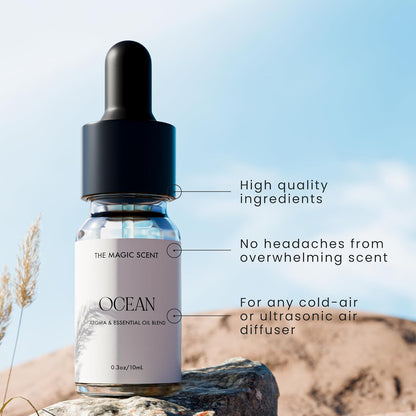The Magic Scent Mandarin Blossom Diffuser Oil - Cold-Air & Ultrasonic Scented Oils for Diffuser Inspired by St. Regis Hotel, Maldives - Essentiala Oils for Diffusers Aromatherapy 10 ml