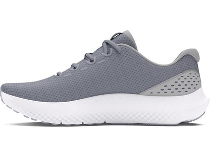 Under Armour Men's Charged Surge 4, (101) Steel/Mod Gray/White, 8.5, US