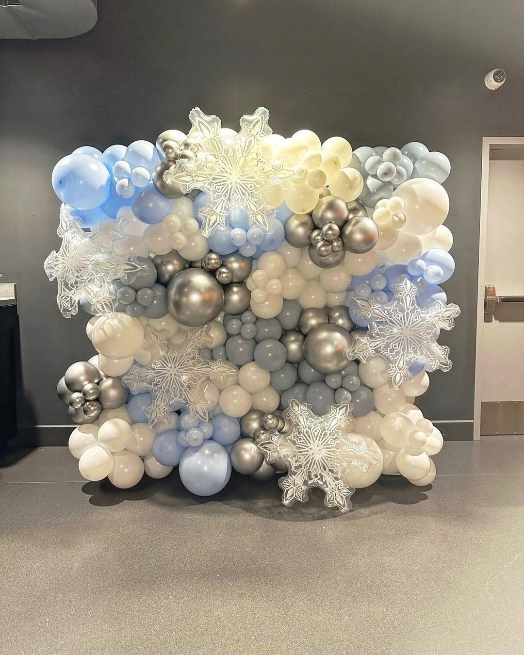 5pcs 36inch snowflake balloons-winter theme birthday party decerations supplier-winter flower for ice snow activity party decorations