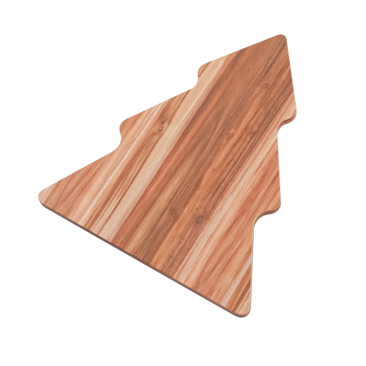 New – 17-Inch Long Large Christmas Tree Charcuterie Board – Acacia Wood Christmas Cutting Board (17x12.5in) Holiday Serving Tray, Winter Cheese Board, Wooden Christmas Platter & Kitchen Decor Gift