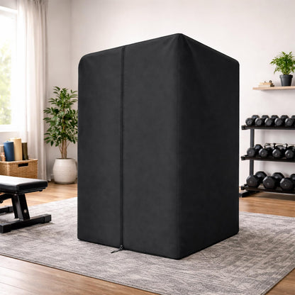 Gym Rack Cover with Waterproof Zipper, Strength Training Protective Covers for Squat Rack/Weight Lifting Rack/Home Gym Workout Equipment-Indoor or Outdoor (47" x 69" x 84"inch)