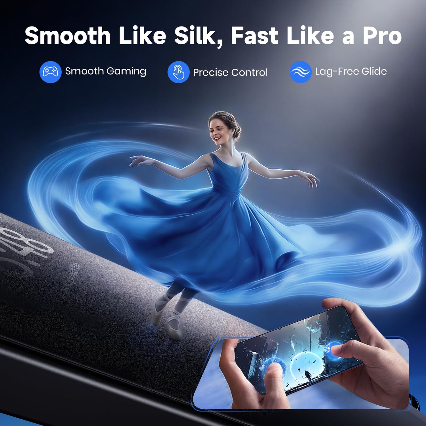 WSKEN Matte Screen Protector for Samsung Galaxy S26 Ultra - [Anti-Glare & Anti-Fingerprint][Smooth as Silk][0.02s Fingerprint Unlock] 9H+ Tempered Glass With Auto Fit Box Zero Bubble,2 Pack
