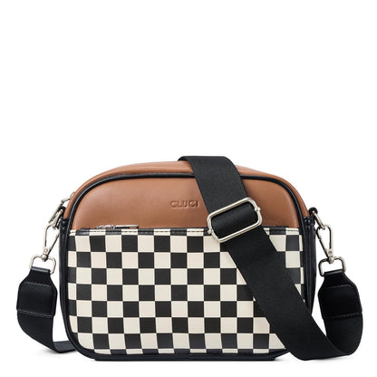 CLUCI Crossbody Bags for Women Trendy, Vegan Leather Shoulder Handbags，Purses for Women with Adjustable Wide Strap