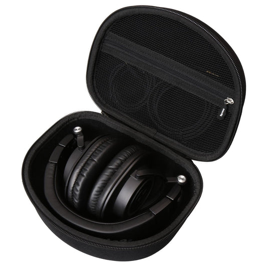 Aproca Case Compatible with Audio-Technica ATH-M50X ATH-M50XGM ATH-M40x ATH-M30x ATH-M20x / Sony MDR7506 Professional Studio Monitor Headphones, Portable Storage Bag for Accessories (Black)
