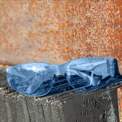 BISON LIFE Clear Safety Glasses - ANSI Z87.1 Scratch & Impact Resistant Eye Protection | Unisex Goggles